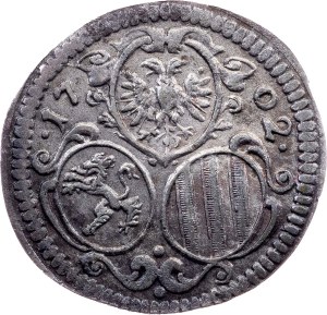 Leopold I., 2 Pfennig 1702, Graz