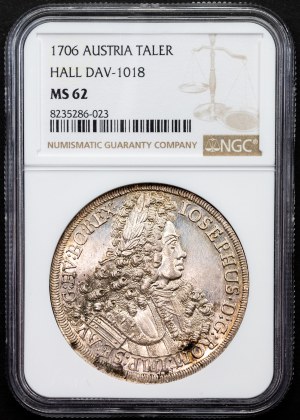 Joseph I., 1 Thaler 1706, Hall