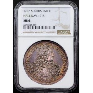 Joseph I., 1 Thaler 1707, Hall