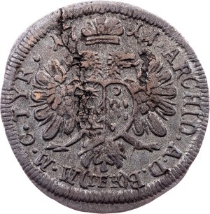 Joseph I., 1 Kreuzer 1711, IFK, Hermannstadt