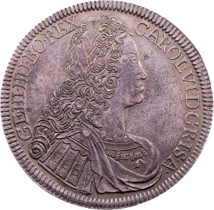 Charles VI., 1 Thaler 1729, Hall
