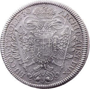 Charles VI., 1 Thaler 1730, Hall