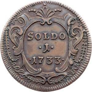 Charles VI., 1 Soldo 1733