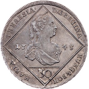 Maria Theresia, 30 Kreuzer 1745, Graz