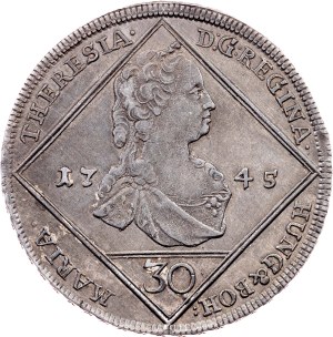 Maria Theresia, 30 Kreuzer 1745, Graz