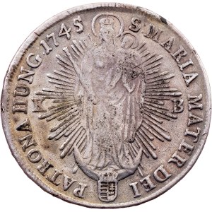 Maria Theresia, 1 Thaler 1745, KB, Kremnitz
