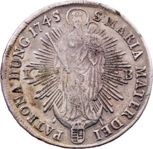 Maria Theresia, 1 Thaler 1745, KB, Kremnitz