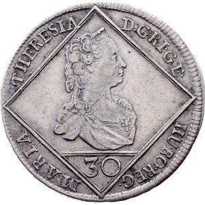 Maria Theresia, 30 Kreuzer 1748, Hall