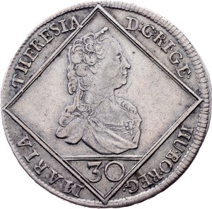 Maria Theresia, 30 Kreuzer 1748, Hall