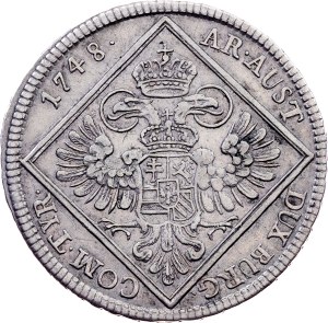 Maria Theresia, 30 Kreuzer 1748, Hall