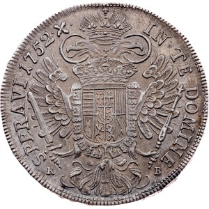 Franz I. Stephan, 1 Thaler 1752, KB, Kremnitz