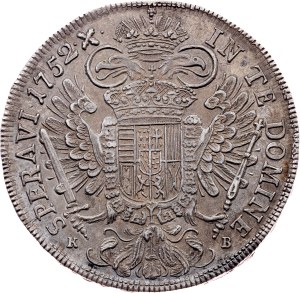 Franz I. Stephan, 1 Thaler 1752, KB, Kremnitz