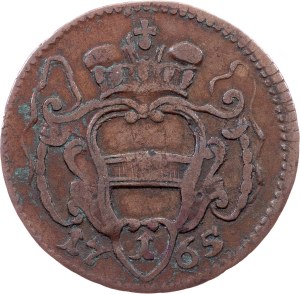 Maria Theresia, 1 Pfennig 1765, Vienna