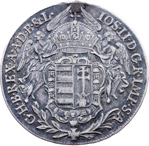 Joseph II., 1/2 Thaler 1782, Kremnitz