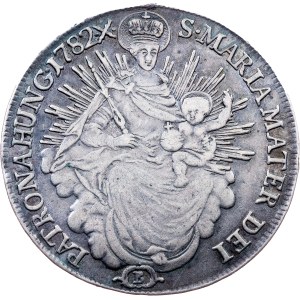 Joseph II., 1/2 Thaler 1782, Kremnitz