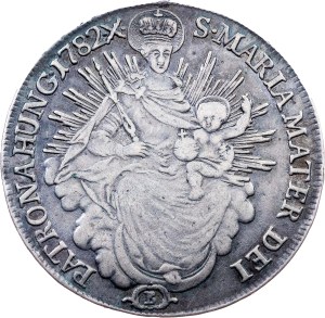 Joseph II., 1/2 Thaler 1782, Kremnitz