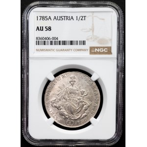 Joseph II., 1/2 Thaler 1785, A
