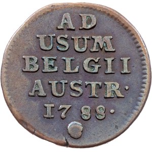 Joseph II., 1 Liard 1788, Brussels