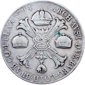 Franz I. (II.), 1 Kronenthaler 1794, Milan