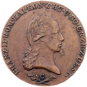 Franz I. (II.), 6 Kreuzer 1800, C, Prague