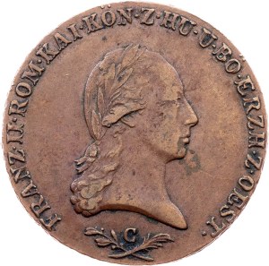 Franz I. (II.), 6 Kreuzer 1800, C, Prague