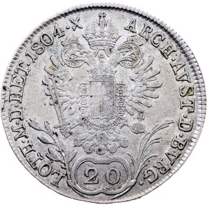 Franz I. (II.), 20 Kreuzer 1804, Kremnitz