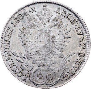 Franz I. (II.), 20 Kreuzer 1804, Kremnitz