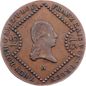 Franz I. (II.), 15 Kreuzer 1807, A, Vienna