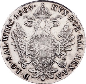 Franz I. (II.), 1 Thaler 1809, A, Vienna