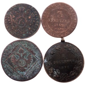 Franz I. (II.), Lot 1800, 1807, 1812