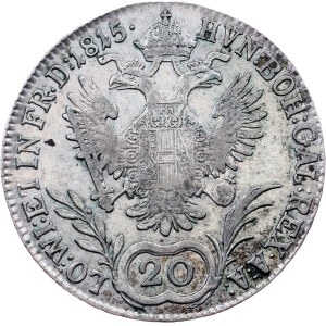 Franz I. (II.), 20 Kreuzer 1815, Vienna