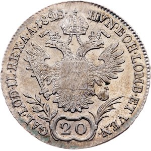 Franz I. (II.), 20 Kreuzer 1828, Vienna