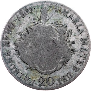 Franz I. (II.), 20 Kreuzer 1833, Kremnitz
