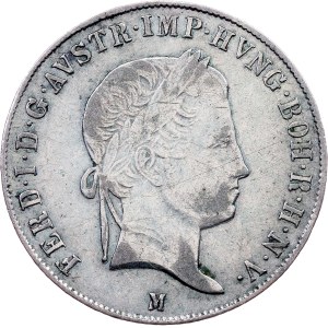 Ferdinand V., 20 Kreuzer 1843, Milan