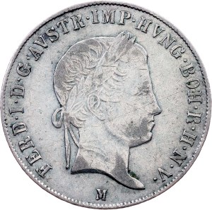 Ferdinand V., 20 Kreuzer 1843, Milan