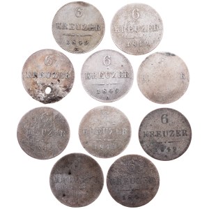 Franz Joseph I., 6 Kreuzer 1849, A, C
