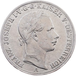 Franz Joseph I., 1 Vereinsthaler 1857, A, Vienna
