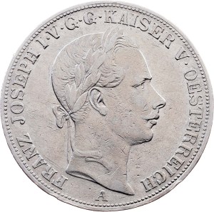 Franz Joseph I., 1 Vereinsthaler 1857, A, Vienna