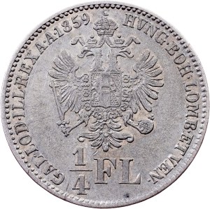 Franz Joseph I., 1/4 Gulden 1859, Kremnitz