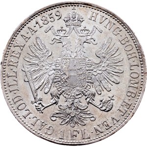 Franz Joseph I., 1 Gulden 1859, Kremnitz