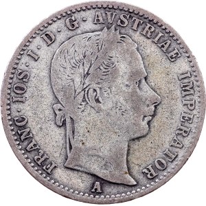 Franz Joseph I., 1/4 Gulden 1859, Vienna