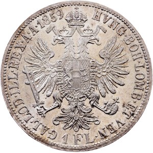 Franz Joseph I., 1 Gulden 1859, Vienna