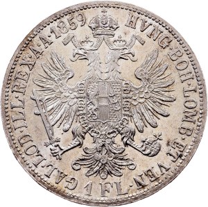 Franz Joseph I., 1 Gulden 1859, Vienna