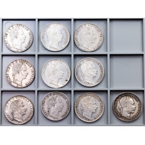 Franz Joseph I., 1 Gulden 1859-1888, Vienna