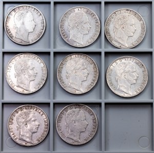 Franz Joseph I., 1 Gulden 1858-1861, Vienna