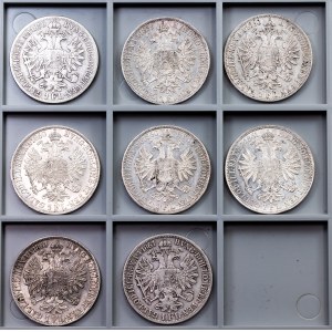 Franz Joseph I., 1 Gulden 1858-1861, Vienna