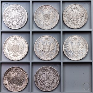 Franz Joseph I., 1 Gulden 1858-1861, Vienna