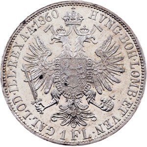 Franz Joseph I., 1 Gulden 1860, A, Vienna