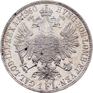 Franz Joseph I., 1 Gulden 1860, A, Vienna