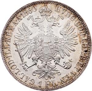 Franz Joseph I., 1 Gulden 1860, A, Vienna